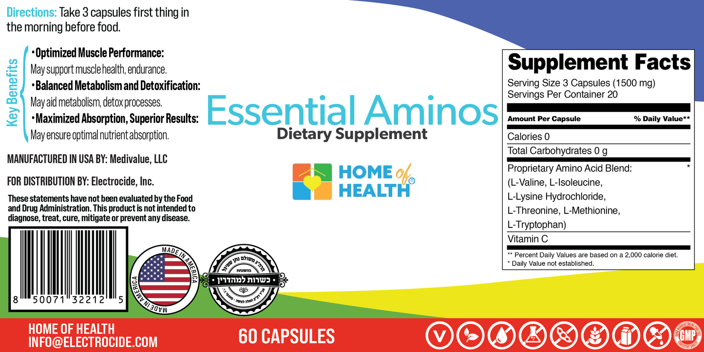 Essential Amino Acids - Electrocide