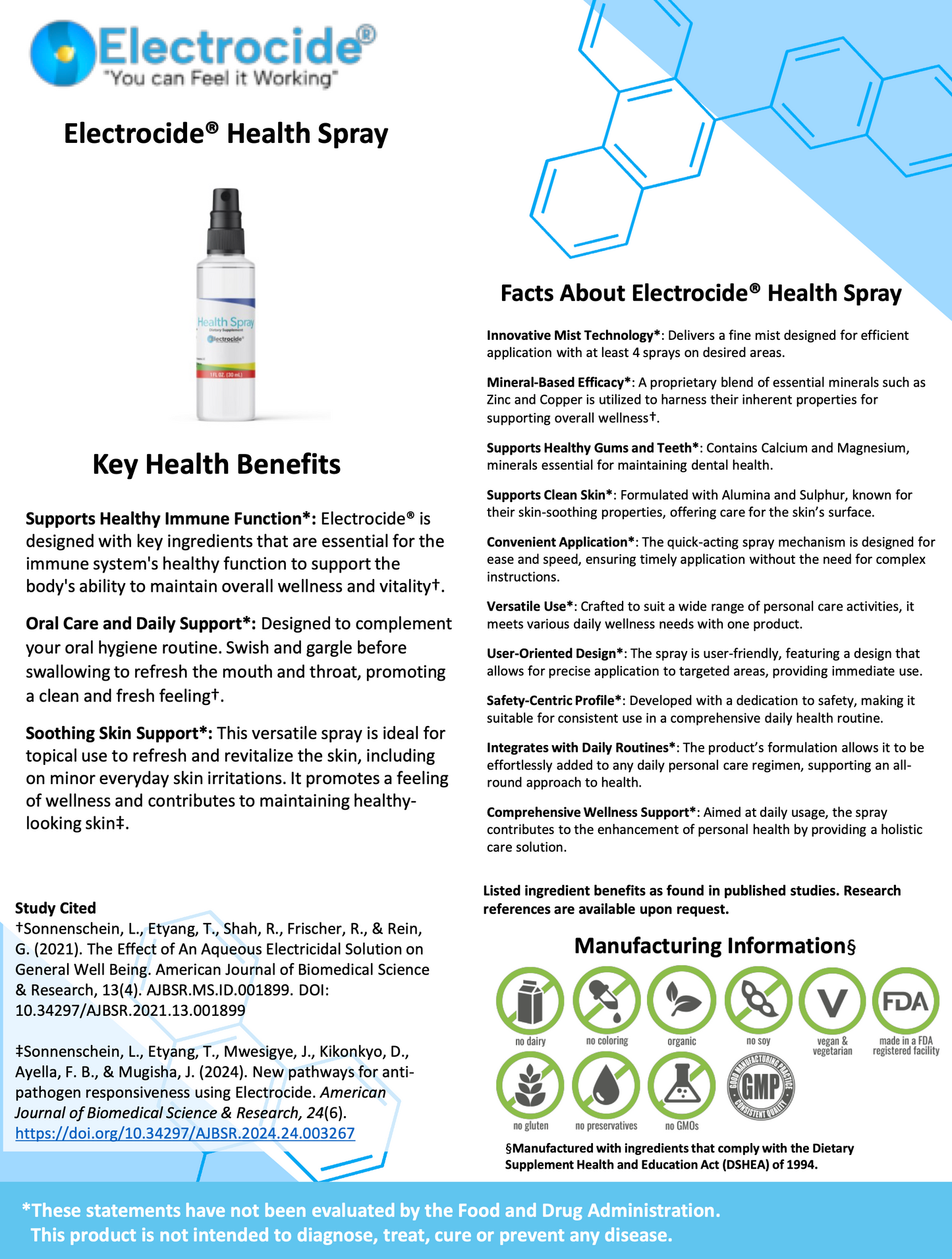 Electrocide Health Spray