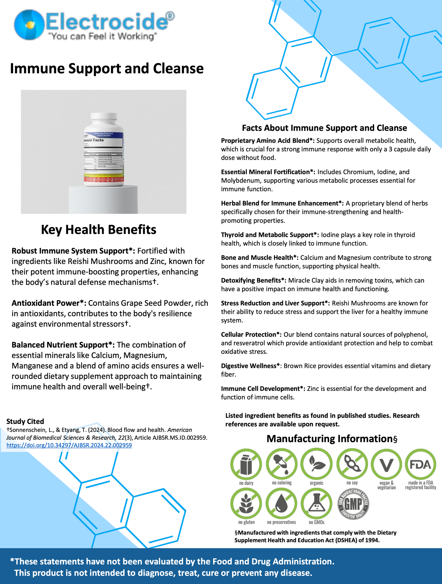 Immune Support and Cleanse - Electrocide