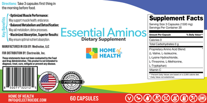 Essential Amino Acids - Electrocide